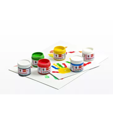 Marabu KiDS ujjfesték szett - 6 x 100 ml