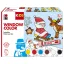 Marabu KiDS Window Color üvegmatrica festék szett - "Karácsony", 6 x 25 ml