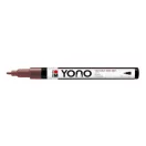 Marabu YONO Marker akrilfilc - barna 285, 0,5-1,5 mm