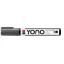 Marabu YONO Marker akrilfilc - sötétszürke 079, 1,5-3 mm