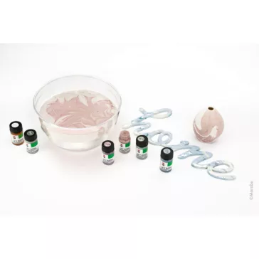 Marabu easy marble set PASTEL, 6 x 15 ml