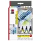 Marabu Fashion Spray textilfesték spray szett - "Cool Denim", 3 x 100 ml, 1 x 25 ml