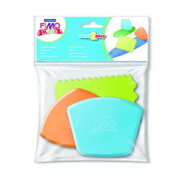   FIMO Kids gyurmavágó és mintázó készlet gyerekeknek - műanyag, 3 db