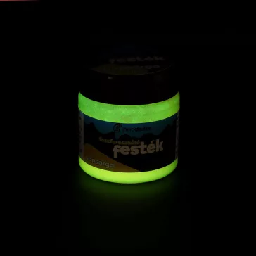 Foszforeszkáló festék - napsárga, 30g