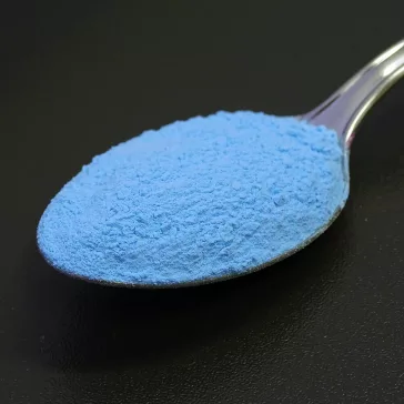 Foszforeszkáló pigment - azúrkék, 15g