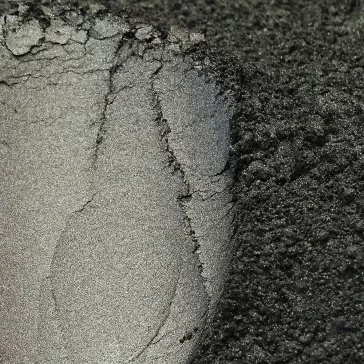 Gyöngyház hatású mica pigment por - grafit, 3g