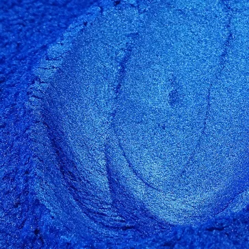 Gyöngyház hatású mica pigment por - királykék, 3g