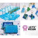 Let's Resin áttetsző gyantafesték - rubin, 10 ml