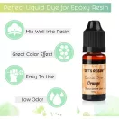 Let's Resin áttetsző gyantafesték - világoszöld, 10 ml