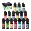 Let's Resin áttetsző gyantafesték szett - 16 x 10 ml