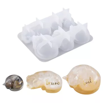   Let's Resin szilikon öntőforma - kisállatos emlékőr