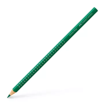   FABER-CASTELL színes ceruza készlet, háromszögletű - zöld