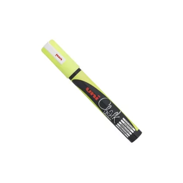 UNI krétamarker filctoll, 1,8-2,5 mm - sárga