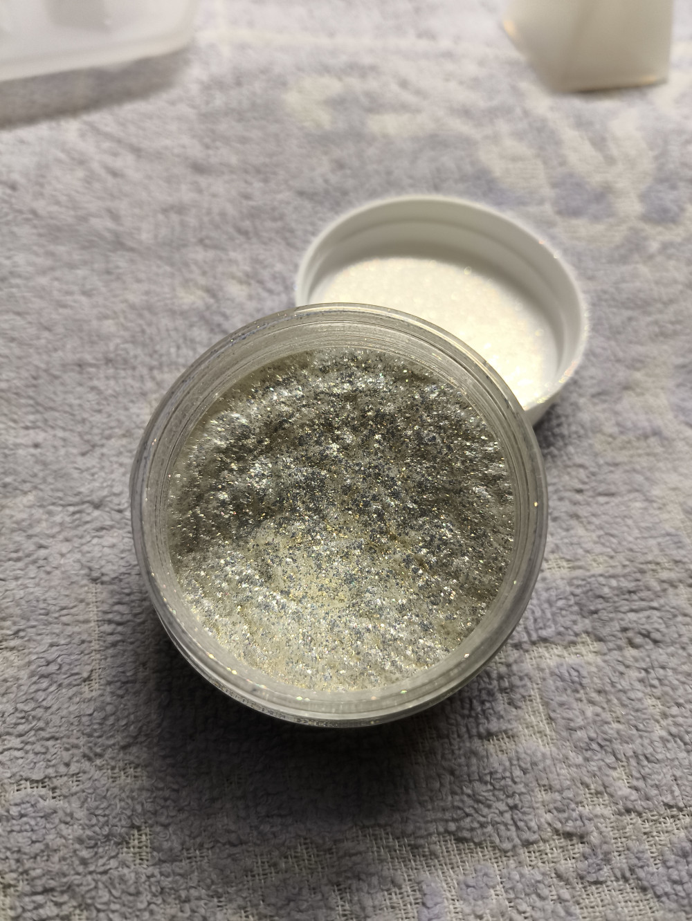 Gyémántfényű pigment por - arany csillám, 3g