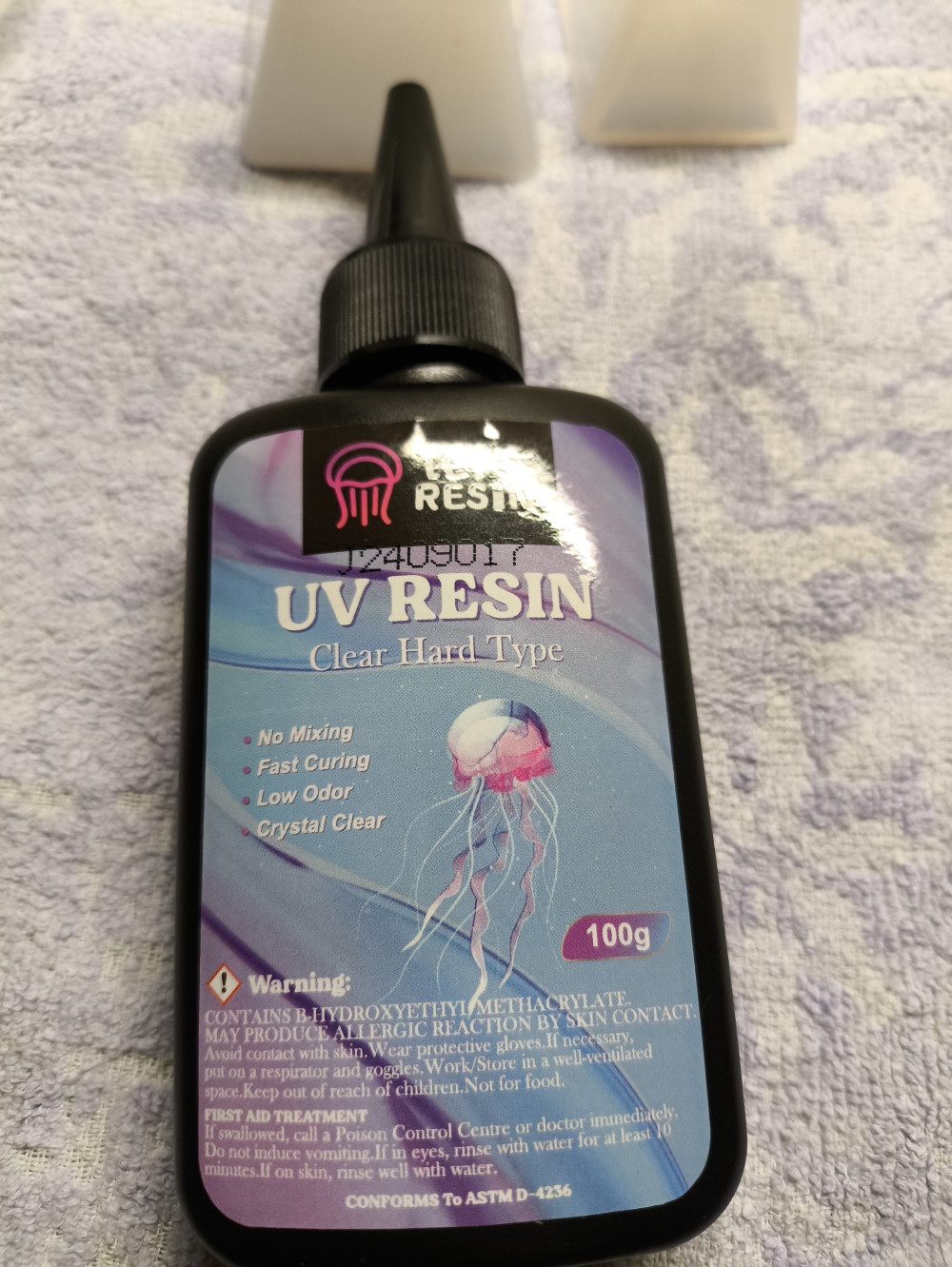 Let's Resin UV-gyanta - kemény típus, 100 g